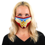 Wonder Woman Logo Face Mask