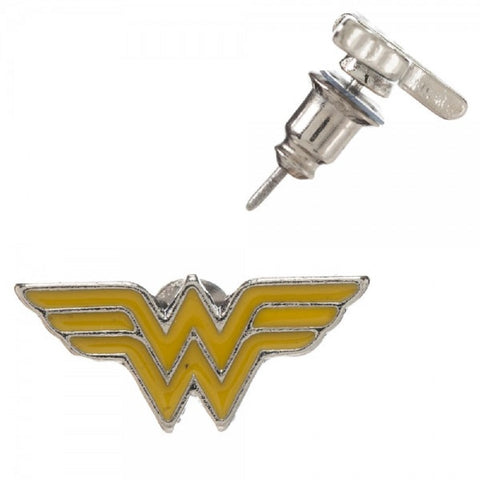 Wonder Woman Yellow & Silver Studs - Gaming Outfitters