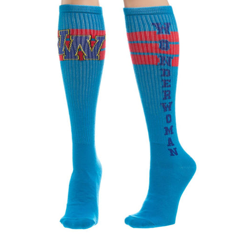 Wonder Woman Varsity Knee High Sock - Gaming Outfitters