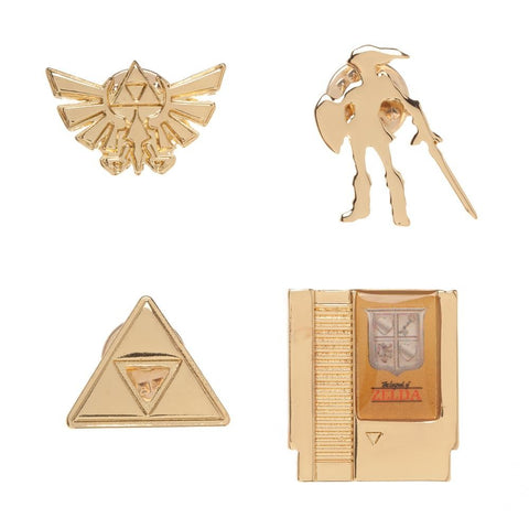The Legend of Zelda Gold Pins