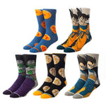 Dragon Ball Z 5 Pack Crew Sock Set