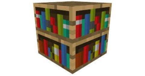 Minecraft Bookshelf Papercraft - Gaming Outfitters