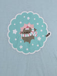 Pusheen Holiday Wreath Long Sleeve Shirt