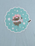 Pusheen Holiday Wreath Long Sleeve Shirt