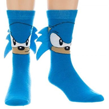 Sonic the Hedgehog Quills Crew Socks - Gaming Outfitters