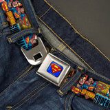 Superman Comic Strip Belt